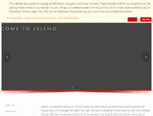 Tablet Screenshot of jaleno.com